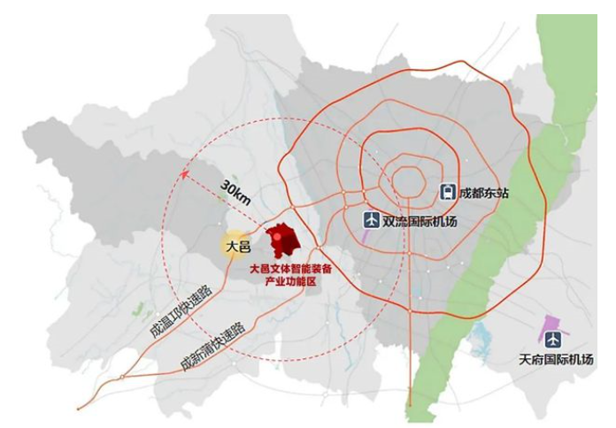大邑文体智能装备产业功能区（东区）片区开发项目