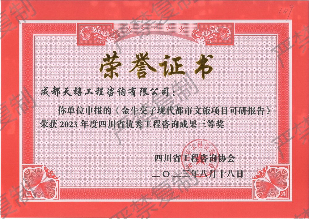 金牛交子现代都市文旅项目可研报告